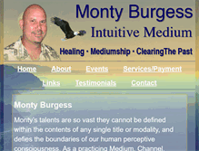 Tablet Screenshot of montyburgess.com